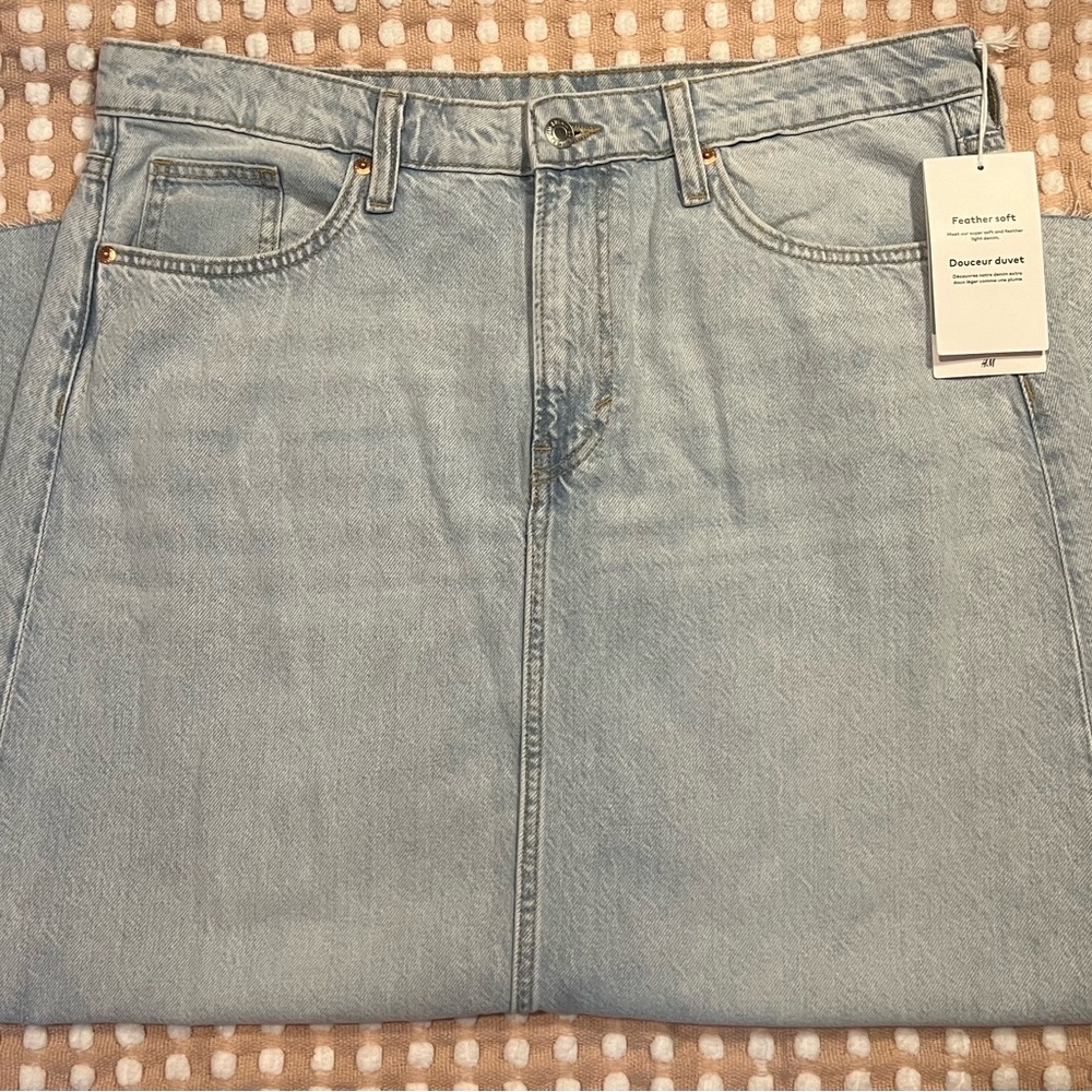 H&M~ Super Soft Jean Skirt